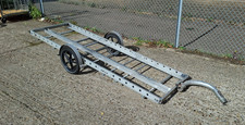 Heavy duty bicycle cargo trailer