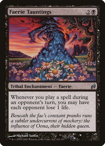 Mtg faerie tauntings lrw - mtg,