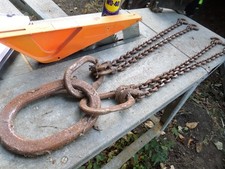 Kuplex 4 Leg Lifting Chains SET Heavy Duty  With Hooks 2 -  5 TON POSS DELIVERY