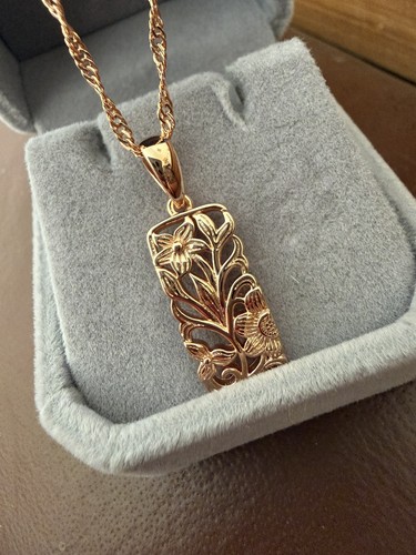 585 rolled gold rose - rg,