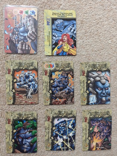 Marvel overpower cards lot - cards,