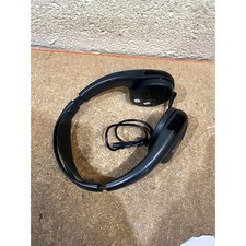 Philips SBC HC125 Stereo Headphones Black Wireless Adjustable Headband Over-Ear