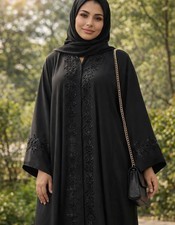 New Embroidery Dubai Abaya