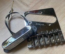 Vintage 80s Tokai Breezysound Bridge Plate Plus TEB Neck Pickup Telecaster