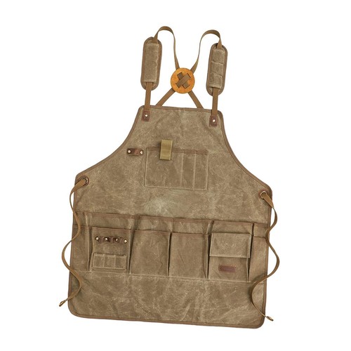 Canvas work apron practical - canvas,