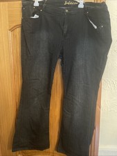 Evans Black Denim Jeans Ladies