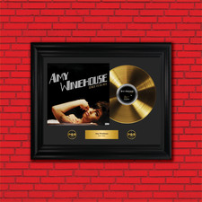 Gold Plated LP Vinyl -  Amy Winehouse - Memorabilia Gift | PGR