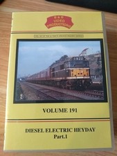 Diesel Electric Heyday Part 1 - B&R Video Volume 191 - railway trains dvd