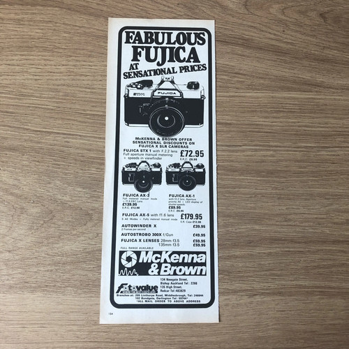 Cams87 magazine advert 11x4 - advert,