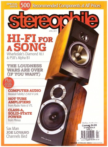 Stereophile vol april - vol.34, no.4,