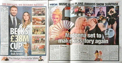 Madonna vmas article september - madonna,