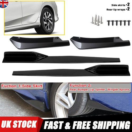 Splitters lip rear - 4x,