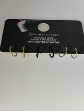 Primark Set Of 3 Hoop Earrings