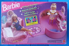 Vintage 1994 Rare Barbie #13198 Pull-Pop & Play House Mattel Boxed VGC