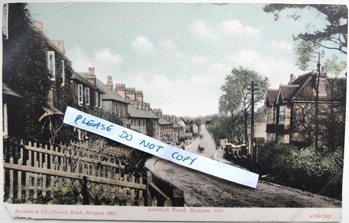 Edwardian postcard junction - edwardian,