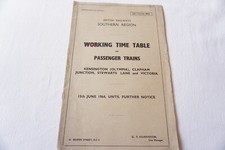 1964 southern region - southern, railway