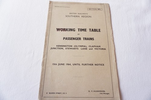 1964 southern region - 1964, railway