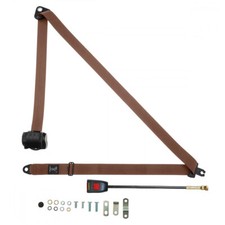 Front Automatic Seat Belt For Leyland Clydesdale Beige