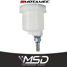 Motamec Universal Remote Brake Fluid Reservoir Pot Push On Fitting Girling Type