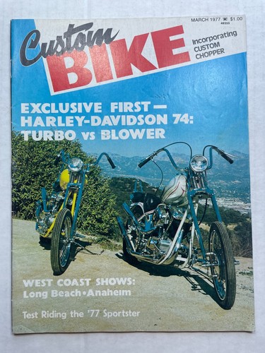 March 1977 custom bike - 1977,
