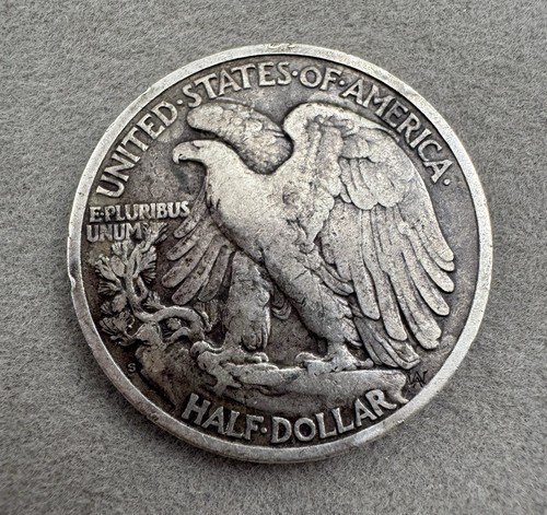 1927 half dollar walking - half,
