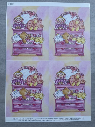 Craft creations decoupage - 3d,