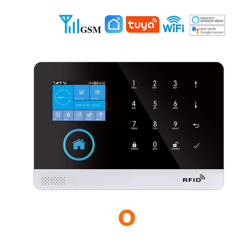 Alarm system for home burglar - system,