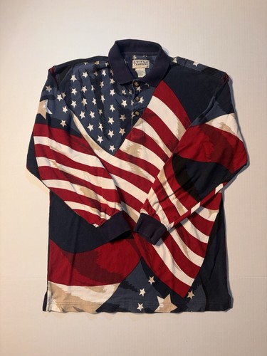 Vtg cotton traders - traders, patriotic