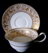 WEDGWOOD W4219 FLORENTINE GOLD