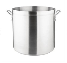 Vogue Aluminium Stock Pot 37cm 37.8ltr Capacity Large Stock Pot - NEW