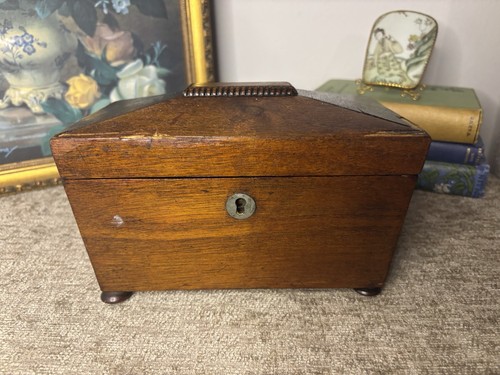 Small antique wooden - , tea