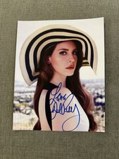 Lana Del Rey Signed 8x10 Photo