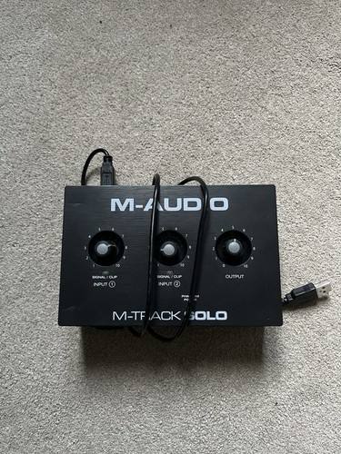Audio track duo - m-audio, usb