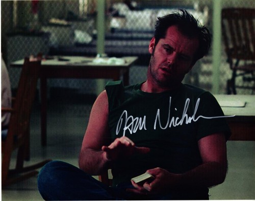 Jack nicholson signed 11x14 - jack,
