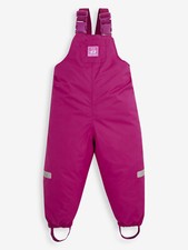 JOJO MAMAN BEBE Waterproof DUNGAREES 5-6yrs NEW 🌧️ Pack-Away TROUSERS BNWT