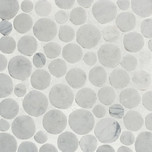 Penny carrara mosaic - mosaic, &