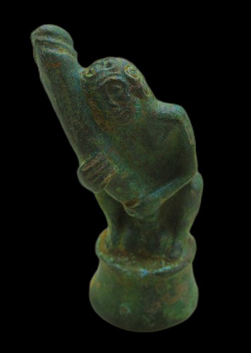Ancient roman bronze phallic - ancient,