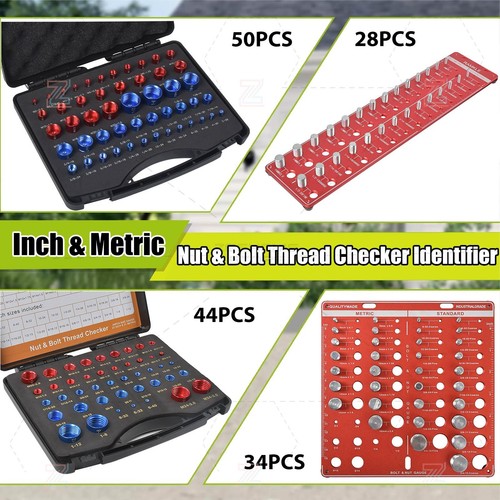 Nut and bolt thread checker - nut,