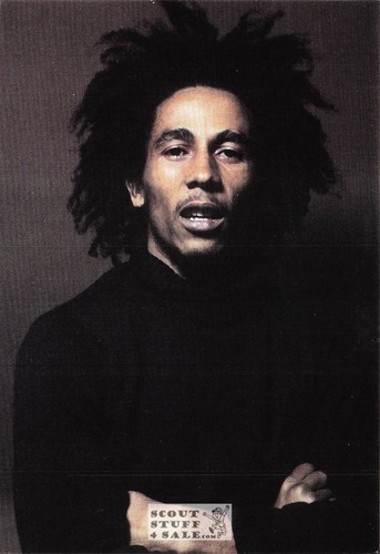 Bob marley postcard - marley, by