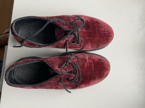 Martens velvety brogues - dr,