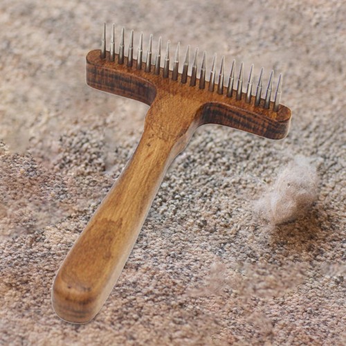 Carpet rake compact brush rug - rake,