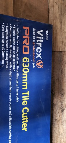 Vitrex pro 630mm cut flat - pro,