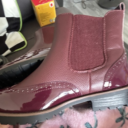 Women burgundy leather - women’s,