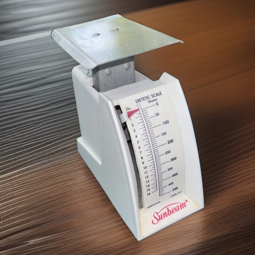 Vintage sunbeam dietetic scale - vintage,