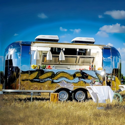 Vending truck ice - truck, cream