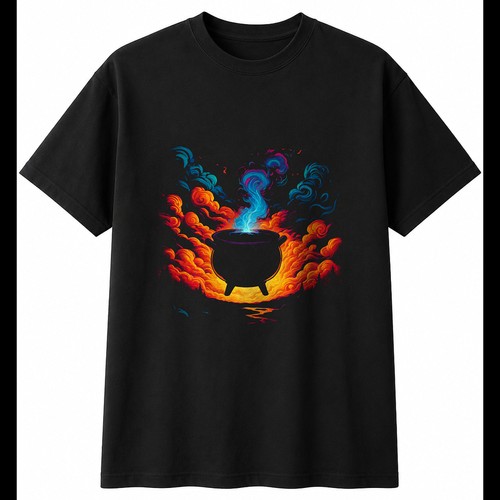 Colourful cauldron storm - colourful,