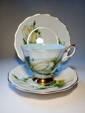 Royal Standard Virgo Famous Roses Series Harry Wheatcroft Bone China Trio