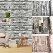 3D Brick Effect Wallpaper Realistic Stone Slate Rustic Textured Wall Paper 5㎡