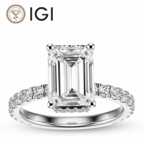 Igi vs2 emerald - 3.83, ct
