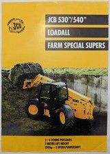 JCB Series 530-70 & 540-70 Loadall Farm Special Supers Sales Brochure, 2000